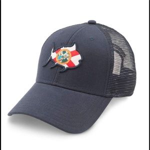 SKIPJACK STATE TRUCKER HAT - FL NAVY SOUTHERN TIDE
